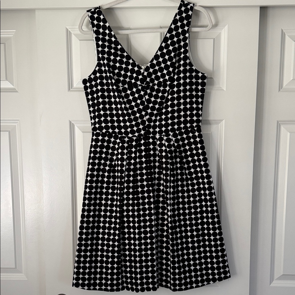 Banana Republic Marimekko Black and White Patterned Mini Dress Size: 10 NWOT